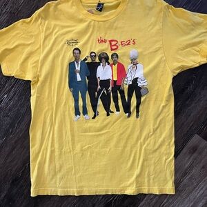 The B-52s yellow band tee